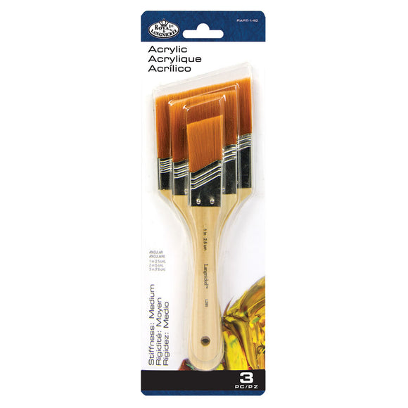 Golden Taklon Large Area Brush Set x3