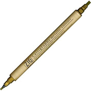 ZIG Memory Kuretake Calligraphy Duo Tip Marker Pen