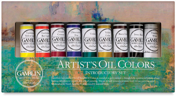 Gamblin Painting Introductory Artist's Oil Colours Set