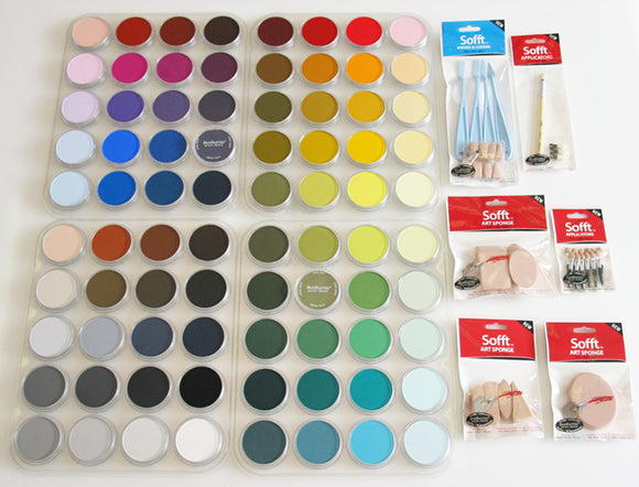 PanPastel 80 Colour Set Full Colour Range&Soft Tools