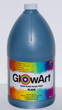 Artist Quality Acrylic Paints Glowart 2litre Black