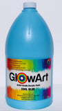 Artist Quality Acrylic Paints Glowart 2litre Cool Blue