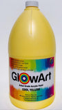 Artist Quality Acrylic Paints Glowart 2litre Cool Yellow