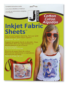 Jacquard inkjet print sheets - cotton
