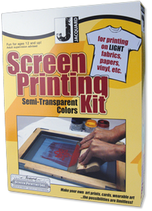 Jacquard Semi Transparent Screen Printing Kit
