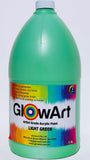 Artist Quality Acrylic Paints Glowart 2litre Light Green
