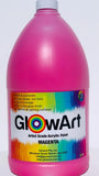 Artist Quality Acrylic Paints Glowart 2litre Magenta