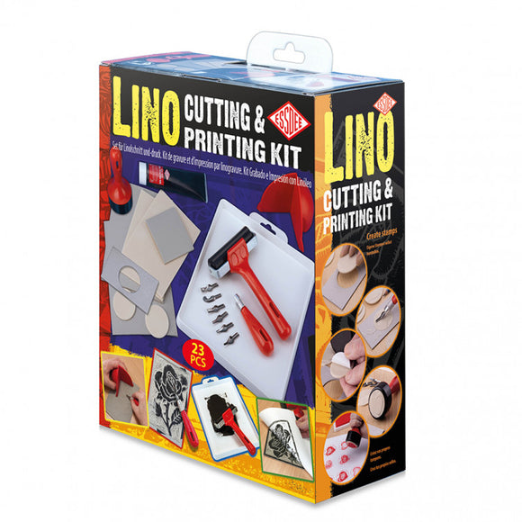 ESSDEE : Lino Cutting and Printing Kit 23 Piece