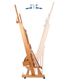MABEF M/02 Plus (M02 Plus) Double mast with crank for elevation & inclination