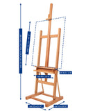 Mabef M09 Holds canvas up to 49cmx115cm
