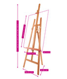 Mabef M/12 (M12) Large Lyre Display Easel