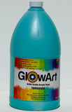 Artist Quality Acrylic Paints Glowart 2litre Turquoise